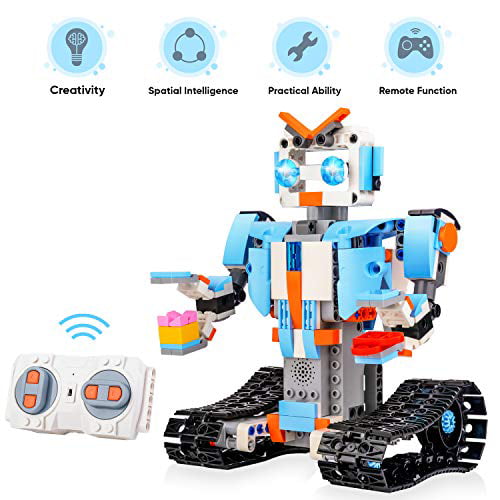Sillbird Stem Building Blocks Robot For Kids Remote Control 