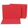 SJ Paper Water/Paper Cut-Resistant Folders, Straight Tab, Letter, 100/Box
