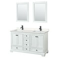 thumbnail image 7 of Wyndham Collection WCS202060DWGC2UNSM24 Deborah 60" Free Standing Double Basin Vanity Set, 7 of 7