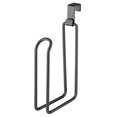 thumbnail image 4 of mDesign Metal Over the Tank Toilet Tissue Paper Roll Holder - Matte Black, 4 of 4