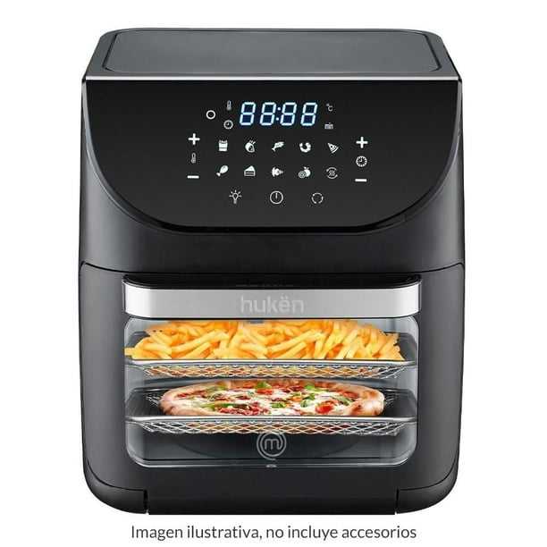 Horno Multifuncional MasterChef 12 Litros Negro Walmart en línea