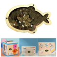 thumbnail image 2 of Kids Busy Board Lentejuelas Sensory Busy Board Accesorios para juguetes de champán Zulema Material de tablero ocupado, 2 of 8