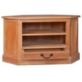thumbnail image 2 of vidaXL Corner TV Cabinet Solid Mahogany Wood, 2 of 27