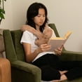 thumbnail image 5 of Hugimals Hugarounds Sawyer The Sloth 2.5lb Microwavable Unscented Weighted Plush for Ages 2+, 5 of 8