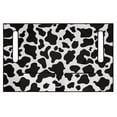 thumbnail image 2 of XYZCANDO Cow Print Golf Cart Rear Seat Cover | 4 Storage Pockets | Washable Non-Slip Cover For 2 Passenger Golf Carts, 2 of 9