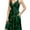 Green Leaf Black, variant on Aiyino Women's V Neck Floral Spaghetti Strap Summer Casual Swing Dress with Pocket