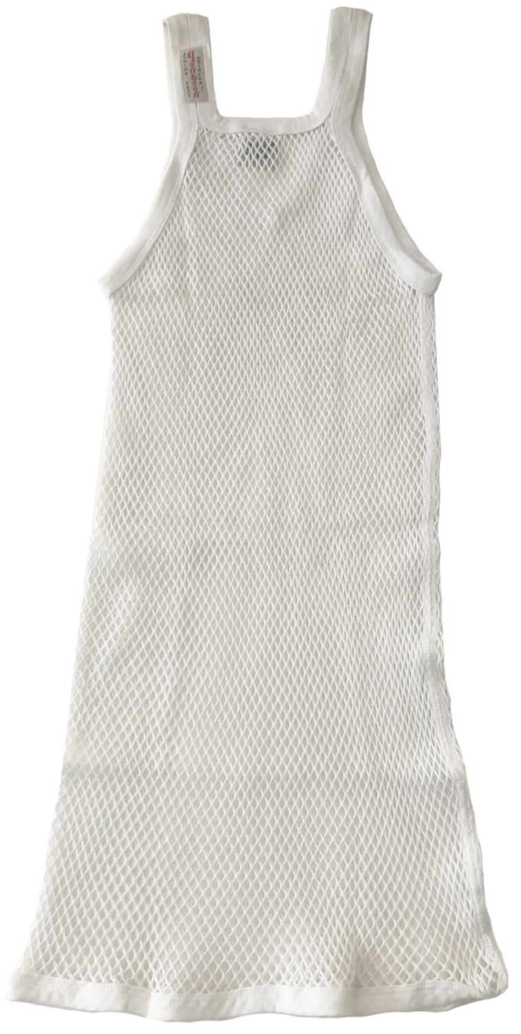 Pendeen Mens Premium 100% Cotton Mesh Fishnet String Vest 
