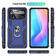 thumbnail image 5 of Funda de teléfono para Xiaomi Poco X4 Pro 5G de Uso Rudo Shockproof + Cristal 9D, 5 of 5