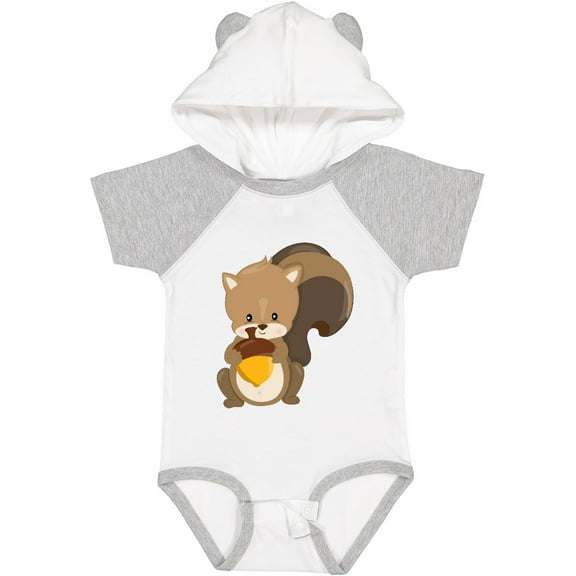 Inktastic Cute Woodland Animal Squirrel Boys or Girls Baby Bodysuit