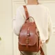 thumbnail image 5 of 2024 Mochilas de cuero para mujer, bolso de hombro vintage, mochila para mujer, mochila de viaje para mujer, mochilas escolares para niñas, mochila, 5 of 5