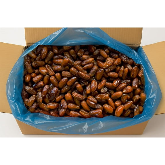 Organic Pitted Deglet Noor Dates 19.8LB Sun-Dried/Certified NON-GMO/KOSHER/VEGAN