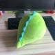 thumbnail image 4 of Danny The Green Dinosaur - Super Soft Plush Toy Animal Pillow Pal Buddy Stuffed Animal Birthday Gift, 4 of 4