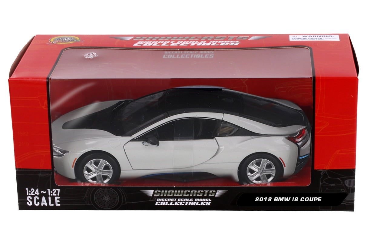 2018 BMW i8 Coupe, White - Showcasts 71359WT - 1/24 Scale Diecast Model Car