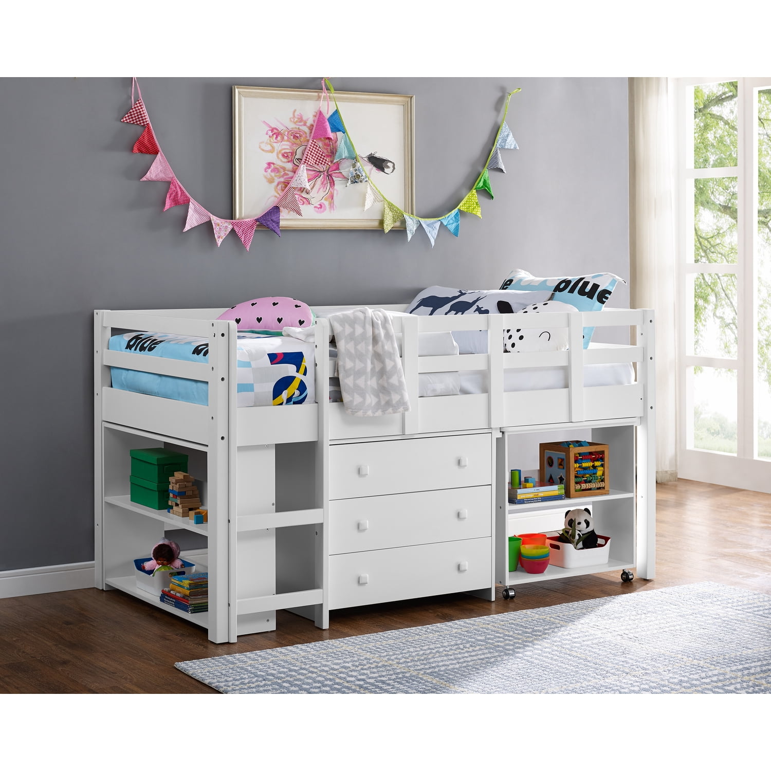 Naomi home low on sale study loft bed