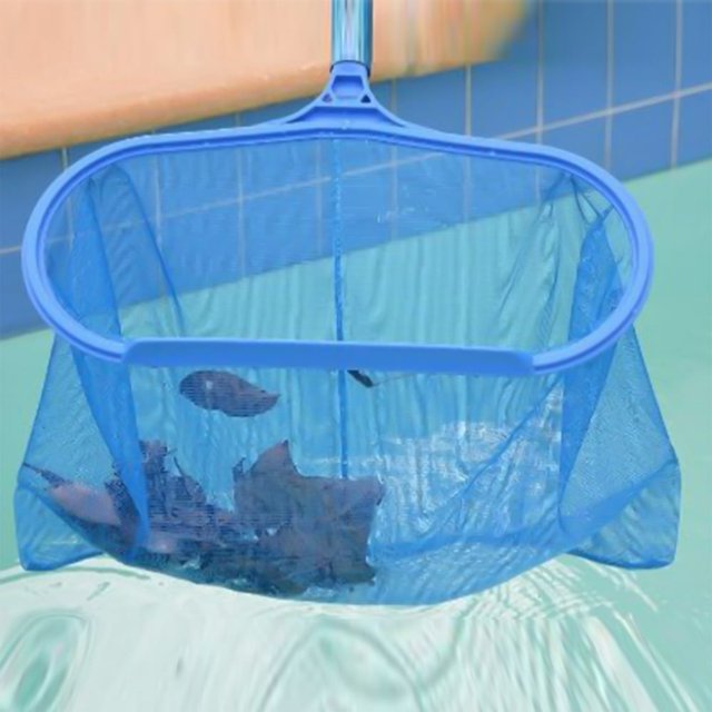 CUITING Clearance Deep-Bag Pool Rake & Swimming Leaf Skimmer Net With Medium Fine Mesh Fits Most Standard Pole For Cleaning Swimming Pools Hot Tubs Spas And Fountains
