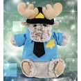 thumbnail image 6 of DolliBu Moose Police Officer Super Soft Hand Puppet Plush Toy - Soft Moose Cop Stuffed Animal Dress Up with Cute Cop Uniform and Cap Outfit - Soft Plush Moose Cop Gift - 10 Inches, 6 of 7