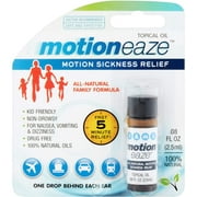 (6 Pack) MotionEaze Sickness Relief, All-Natural Topical Liquid, 2.5 ml