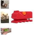 thumbnail image 1 of Cutter for Cat Scratchers, 3D Printed Kitten Shaped Cutter Handheld Cardboard Cutter Tool DIY Cardboard Stripper Cat Scratching Board Cutting Tool, 1 of 7