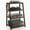 Regular, variant on 4-Tier AV Media Stand with 2 Hooks,Heavy Duty Stereo Cabinet Furniture-Large Stereo Rack and Game Console Stand,Wooden Record Player Stand,Audio Stand Perfect for DVD Players/Game Console/TV Box/Xbox