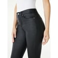 thumbnail image 4 of Sofia Jeans Women's Melisa Flare High Rise Coated Pants, 33.5" Inseam, Sizes 2-20, 4 of 6
