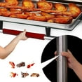 thumbnail image 3 of EcoNesxp Gardez Vos Appareils de Cuisine à Distance des Taches Poignée de Porte de Réfrigérateur Rouge 5 Pcs Bout de Doigt, 3 of 5