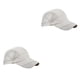 thumbnail image 4 of Sonducket Men Hat Clothing Accessory Sunshade Adjustable Mesh Drying Outdoor Summer Breathable Headgear Baseball Quick Sport Caps Beige 2piezas, 4 of 6