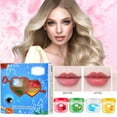 thumbnail image 4 of 4-Piece Lip Mask Set for Day and Night Care, Hydrating Lip Balm with Collagen, Overnight Repair Lip Treatment Gift Box – 10g each, 4 of 7