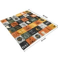 thumbnail image 4 of Happy Halloween Spooky Trick or Treat Blanket Pumpkin Blanket for Halloween Decorations Soft Fuzzy Plush Lap Blanket for Kids Adults Wife (50x60inch), 4 of 5