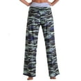 thumbnail image 3 of EIMELI Culottes Culottes Garçonnes pour Femmes, Pantalons Décontractés Taille Haute, Pantalons Amples Confortables, Pantalons Larges Imprimés, Robe de Nuit en Polyester pour Femmes, 3 of 4