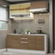 thumbnail image 2 of Cocina Integral Madesa Glamy Sin Tarja 200 Cm Marrón Madesa Glamy, 2 of 10