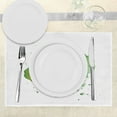 thumbnail image 3 of Ambesonne Artichoke Place Mats Set of 4, Abstract Cardunculus, Standard Size, Hunter Green Lime Green, 3 of 6