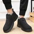 thumbnail image 5 of NOKIO Men's Spring And Autumn Winter Large Size Cotton Shoes Plus Velvet Thickened Light Bottom Thick Bottom Non Slip Warm Snow Boots Men'S Leisure Snow Ground Shoes, 5 of 5