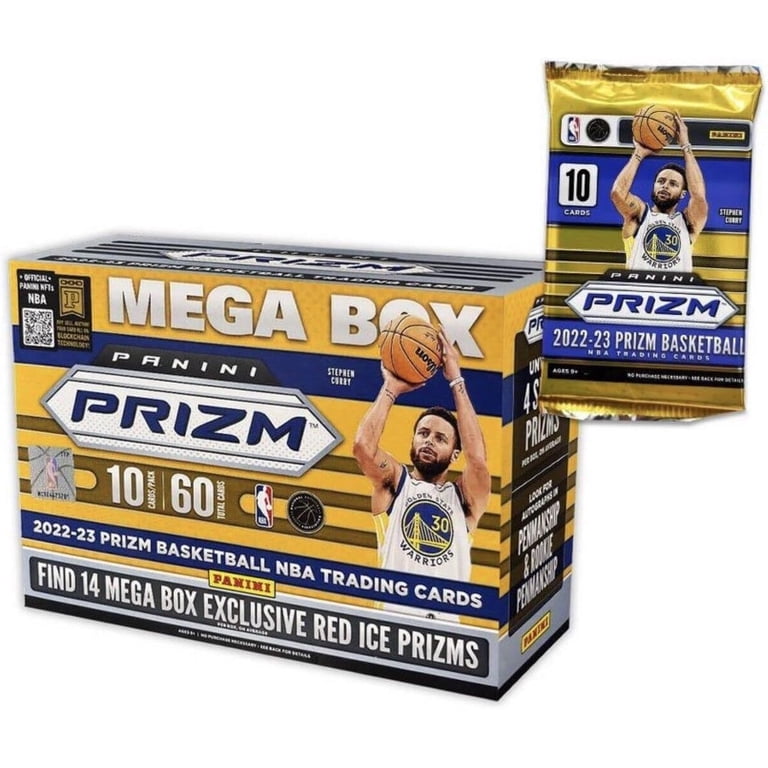 NBA Panini 2022-23 Prizm Basketball Trading Card MEGA Box (6 Packs