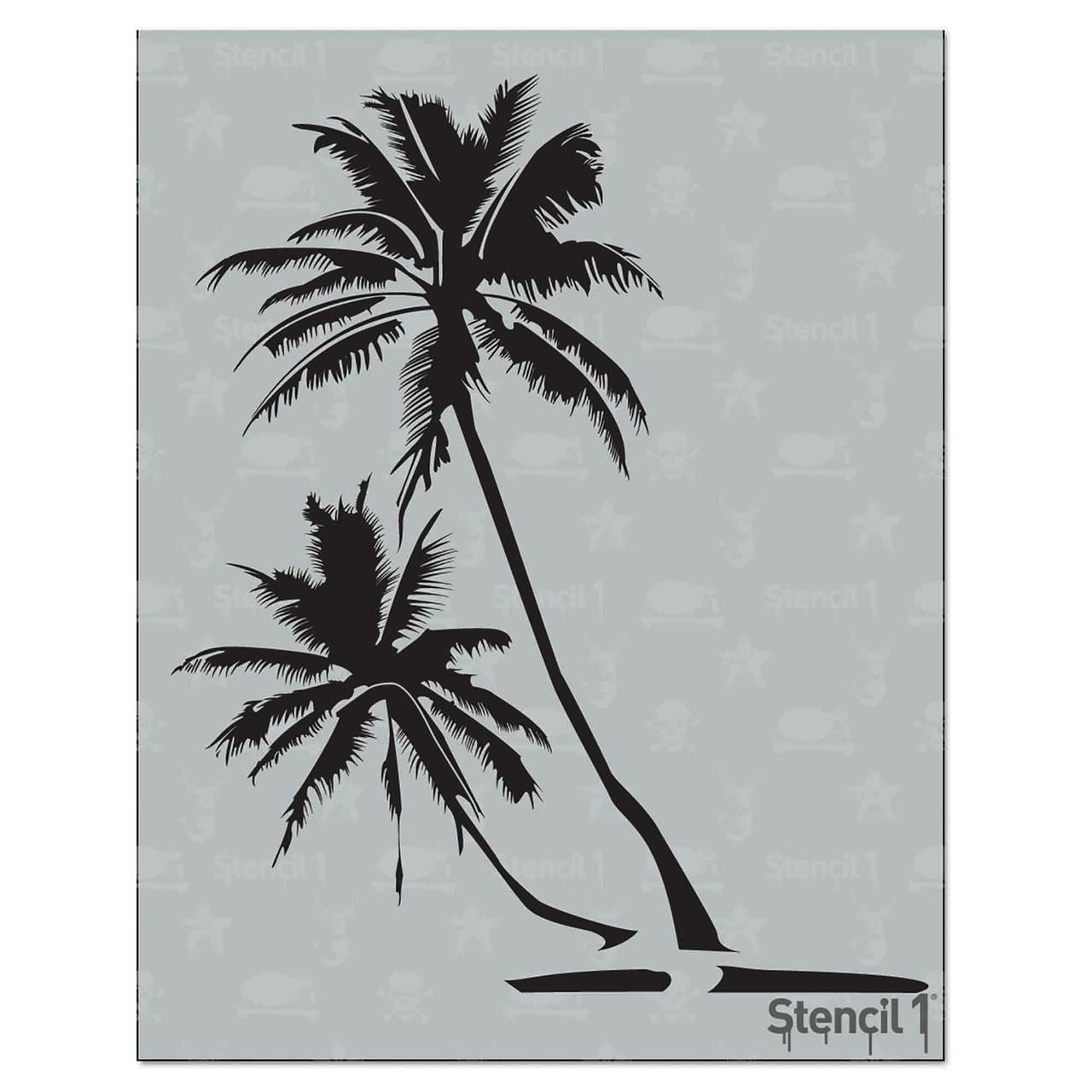 Stencil1 Palm Trees 8.5' x 11' Stencil