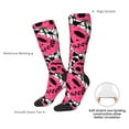 thumbnail image 5 of Bingfone Compression Socks for Women and Men Long Socks for Running Athletic Cycling Nurse-Halloween Pumpkins, 5 of 8