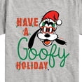 thumbnail image 3 of Disney - Have A Goofy Holiday - Toddler & Youth Short Sleeve Graphic T-Shirt, 3 of 5