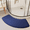 Blue, variant on Curved bathroom mat shower room foot pad thick sponge toilet absorbent foot mat toilet non-slip mat dirt-resistant entrance mat