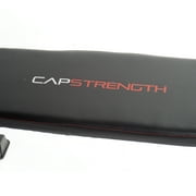 CAP Strength Flat Utility Weight Bench (600 lb Weight Capacity), White
