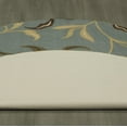 thumbnail image 2 of Ottomanson Ottohome Collection Non-Slip Rubberback Leaves Design Indoor Rug/ Mat, 2 of 7