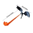 thumbnail image 3 of Dragon Shelf Light for Fantasy Book Lovers, Warm Glow Hanging Dragon Lamp, Easy Clip Mount Design, Creative Decor For Study Room Book Nook & Halloween Layout (10.83"-B), 3 of 6