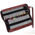 thumbnail image 1 of Funnylive 72 Slots Pencil Organizer Canvas Pencil Wrap High-Capacity Portable Pencil Case, 1 of 4