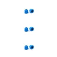 thumbnail image 4 of Methold 6 pares de almohadillas para los oídos, tapones para los oídos elásticos, tapones para los oídos, accesorios, azul Type1 NO1, 4 of 6
