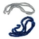 thumbnail image 1 of 2 paquetes de decoración colgante de de oropel de vacaciones, decoración colgante para puerta, pared, ventana Soledad Guirnalda de oropel azul y plateado, 1 of 10