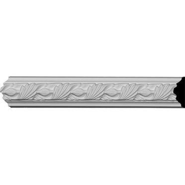 2 1/4"H x 3/4"P x 94 1/2"L Milton Running Leaf Panel Moulding