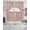 Red, variant on Spring Flowers Swag Valances for Windows, Small Curtains Drapes, Farmhouse Grey-blue Pastoral Floral Leaf Kitchen Window Curtains Over Sink Window Treatment Valance for Bedroom/Bathroom 56"x36"