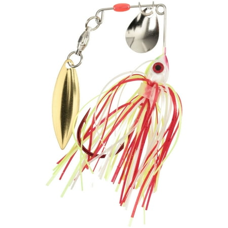 Strike King Bleeding Bait Mini-King Spinnerbait – Chartreuse/White