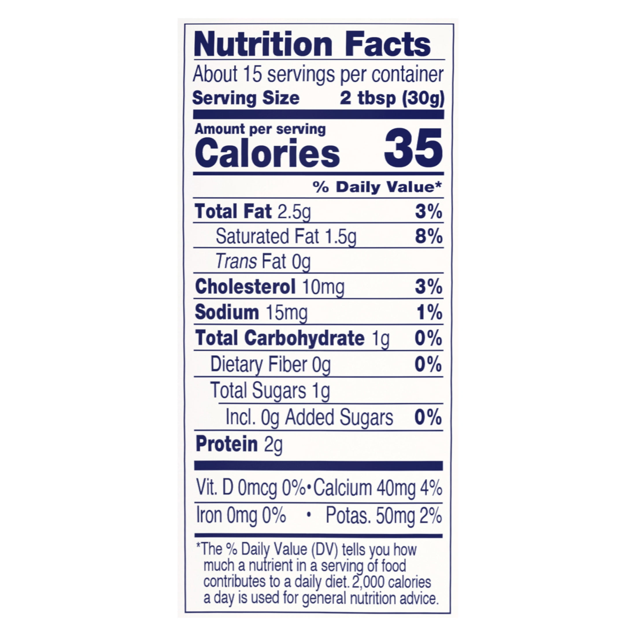 Daisy Pure and Natural Light Sour Cream, 50% Less Fat, 16 oz (1 lb) Tub (Refrigerated)