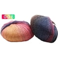 thumbnail image 1 of 6Pcs Wool Yarn Rainbow Corchet Yarn For Knitting Chunky 100% Pure Wool Crochet Threads DIY Hat Scarf Sweater ilos para tejer, 1 of 7