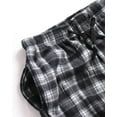 thumbnail image 5 of Active Club Plaid Fleece Mens Pajama Pants 3 Pack Set - Mens Fleece Pajama Pants - Mens Lounge Pants with Pockets - Mens PJ Pants (Buffalo Plaid 3-Pack, 4X), 5 of 5
