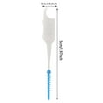thumbnail image 3 of ACDANC 2026 New 200Pcs Box Floss Interdental Brush Stick Toothpick Soft Silicone Double Ended Tooth Picks Oral Care, 3 of 7